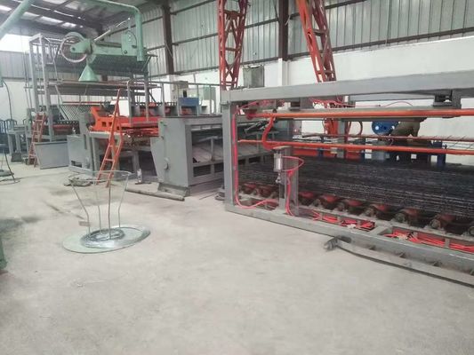 220V ISO 9001 Pre Cut 0.9m Weld Mesh Making Machine